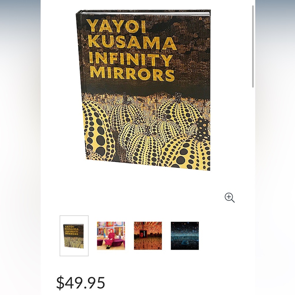 NWOT Yayoi Kusama Infinity Mirrors Coffee Table Book